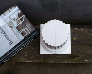 Architectural Neoclassical Style Plaster Pillar Bookends - Atelier Article