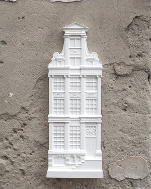 Architectural plaster model Facade of a House in Amsterdam II - Atelier Article