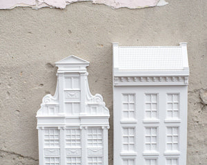 Architectural plaster model Facade of a House in Amsterdam II - Atelier Article