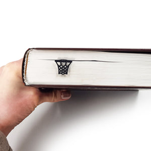 Basketball Metal Bookmark – 17cm Slam Dunk + Wooden Gift Block - Atelier Article