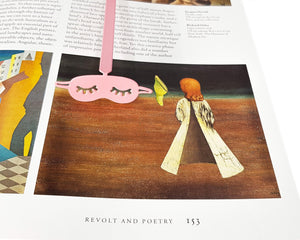 Sleep Mask Bookmark - Small Bookish Gift for Travelers, Book Lovers, Moms, and Bookworms, Journal Marker - Atelier Article