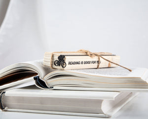 Bike Racing Bookmark - Bookish Gift for Bestie, Bike-Loving Avid Readers, Stocking Filler for Bookworms - Atelier Article