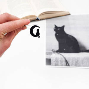 Bookmark "Cat on the Moon" - Atelier Article