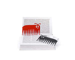 Charming Centipede Bookmark - Quirky and Unconventional Design for Avid Readers and Nature Enthusiasts - Atelier Article