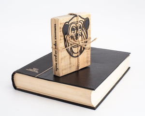 Bookmark "Chimp". - Atelier Article