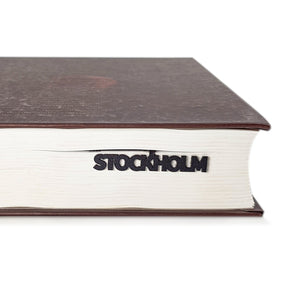 Bookmark "Cityscape Stockholm". - Atelier Article