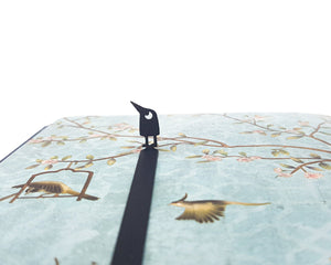 Bookmark "Curious Bird". - Atelier Article