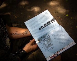 Bookmark "Family of Elephants". - Atelier Article