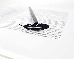 Bookmark "Feather". - Atelier Article