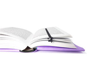 Girl Sitting with the Cat Metal Bookmark - Elegant and Whimsical Design for Avid Readers and Cat Lovers - Atelier Article