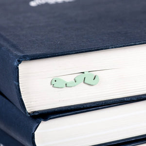 Happy Bookworm Bookmark - Joyful Addition for Avid Readers, Perfect for Brightening Your Reading Experience - Atelier Article