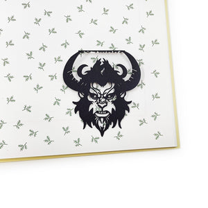 Bookmark "Krampus". - Atelier Article