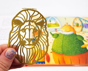 Bookmark "Lion Head". - Atelier Article