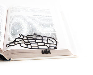 Bookmark "Map of USA". - Atelier Article