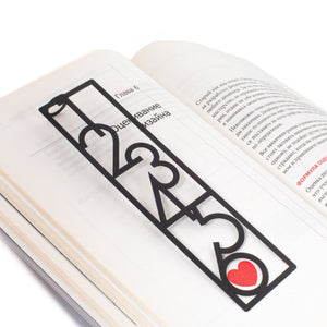 Bookmark "Numbers Bauhaus Style". - Atelier Article