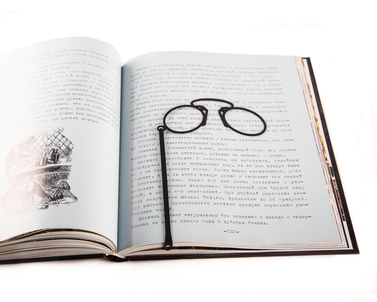 Bookmark "Pince-Nez Eyeglasses". - Atelier Article