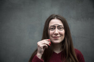 Bookmark "Pince-Nez Eyeglasses". - Atelier Article