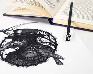 Bookmark "Plaque Death Doctor". - Atelier Article