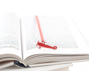 Bookmark "Red Biplane". - Atelier Article