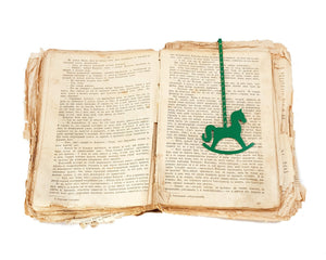 Bookmark "Rocking Horse". - Atelier Article