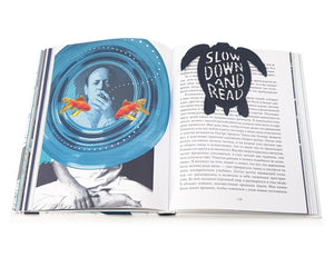 Bookmark "Turtle - Slow Down and Read". - Atelier Article