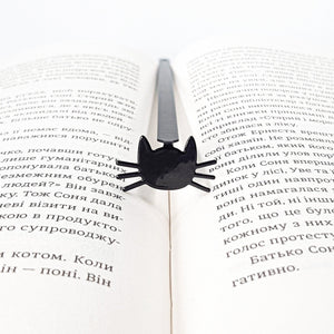 Whiskers in Your Book Bookmark - Playful and Charming Design for Cat Lovers and Avid Readers - Atelier Article