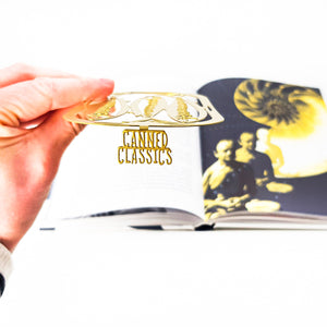 Canned Classics – Gold Metal Sardine Bookmark - Atelier Article