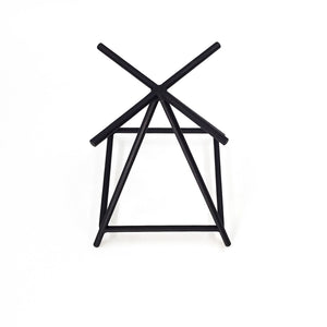 Classical Modern and Simple Firepit Log Holder Heavy Metal Accessory for Cozy Fire Camps - Atelier Article