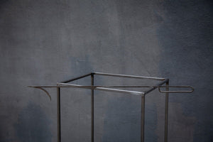 Compact Round Log Holder Black, Scandi Style. - Atelier Article