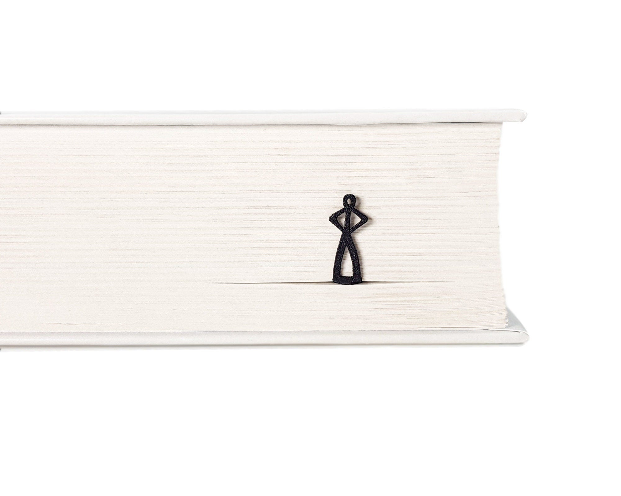 Cryptid "Black Stick Man" Bookmark. - Atelier Article