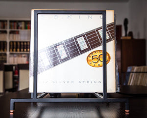 Premium Quality Hand-Welded Desktop Vinyl Record Stand. - Atelier Article