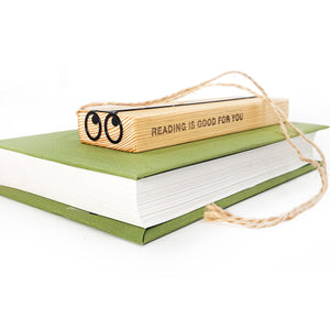 Eyes Glasses Metal Bookmark – Minimal, Fun, Handmade - Atelier Article