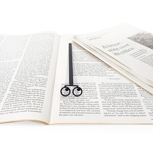 Eyes Glasses Metal Bookmark – Minimal, Fun, Handmade - Atelier Article