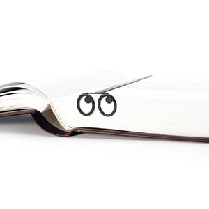 Eyes Glasses Metal Bookmark – Minimal, Fun, Handmade - Atelier Article