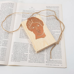 Goddess of Words – Minimalist Steel Page Marker for Book Lovers - Atelier Article