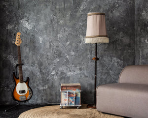 Hand - welded Metal Vinyl Record Crate "II" - Atelier Article