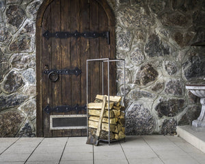 Hand Welded Premium Quality Minimalist Log Holder - Atelier Article