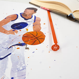 “Hoop Dreams Mark” bookmark - Atelier Article