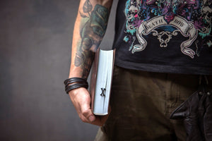 Horror Metal Bookmark "Skull". - Atelier Article