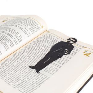 Edgar Allan Poe Mystery Bookmark - Small Bookish Gift for Horror Lovers, Avid Readers, and Bookworms - Atelier Article