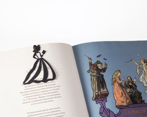 Reading Princess Bookmark in the book - Atelier Article