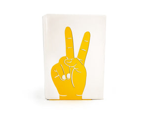 V Sign Bookends - designed and made in Ukraine by Atelier Article. Not mass manufactured. Please convo if you'd like us to make something just for you.
