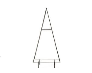 Log Holder "Spruce" - Firewood Storage for Indoors or Outdoors With a Kindling Shelf - Atelier Article