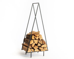 Log Holder "Spruce", Hand Welded Premium Quality Firewood Storage. - Atelier Article