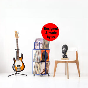 LP Record Triple Deck Mobile Stand. - Atelier Article