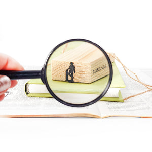 Metal Skater Bookmark – Cool Minimalist Page Marker for Teen Readers & Book Lovers - Atelier Article