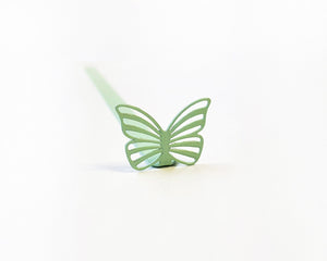 Mint Butterfly Bookmark - Delicate and Fresh Design for Avid Readers and Nature Lovers - Atelier Article