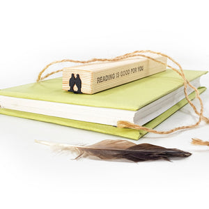 Pair of Pigeons – Romantic Metal Page Holder for Book Lovers - Atelier Article