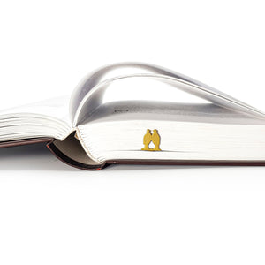 Pair of Pigeons – Romantic Metal Page Holder for Book Lovers - Atelier Article