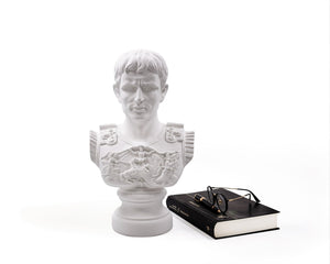 Plaster Bust of a Roman Emperor Julius Caesar - Atelier Article